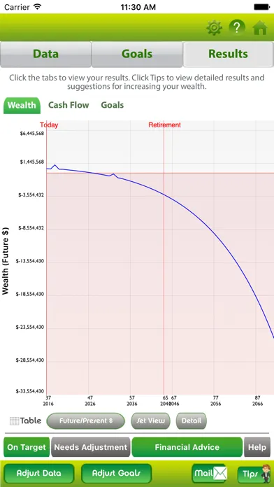 Personal Financial Plan Wiz Screenshots