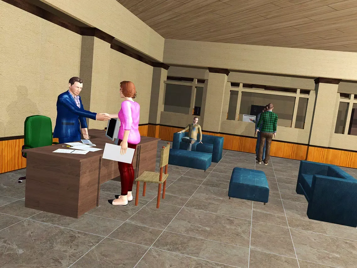 Capturas de tela do City Bank Cashier Simulator iPad 