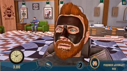 Capturas de tela do Barber Shop Haircut Master Sim