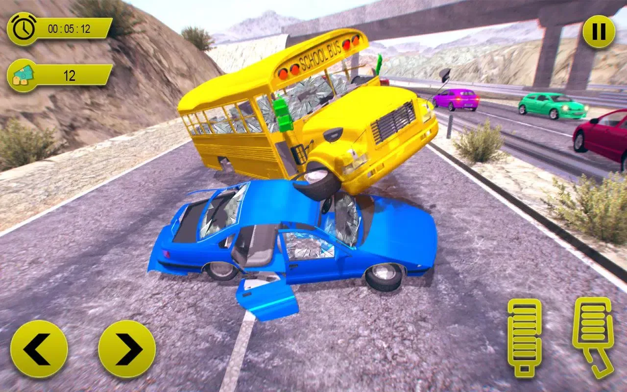Capturas de pantalla de Car Crash Beam Driving Game 3D