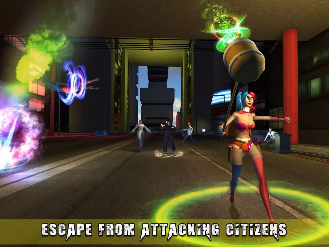 Scary Clown Girl Criminal iPad 应用截图