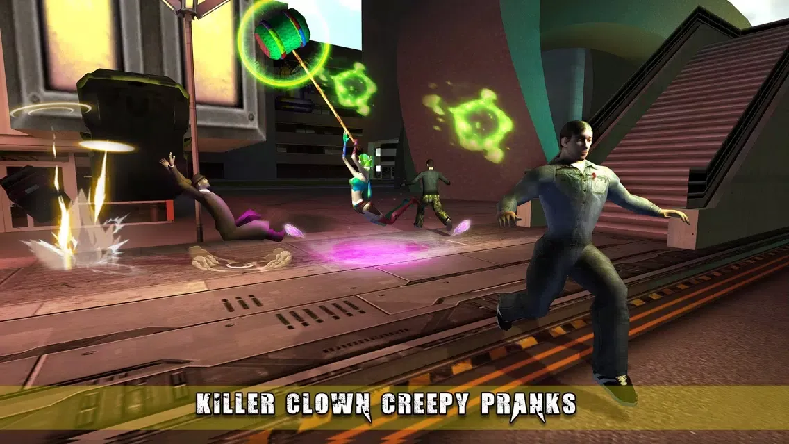 Scary Clown Girl Criminal应用截图