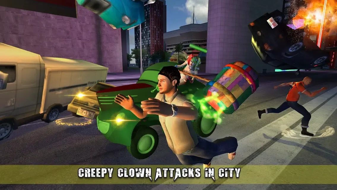 Scary Clown Girl Criminal应用截图