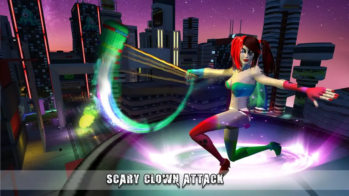 Scary Clown Girl Criminal应用截图