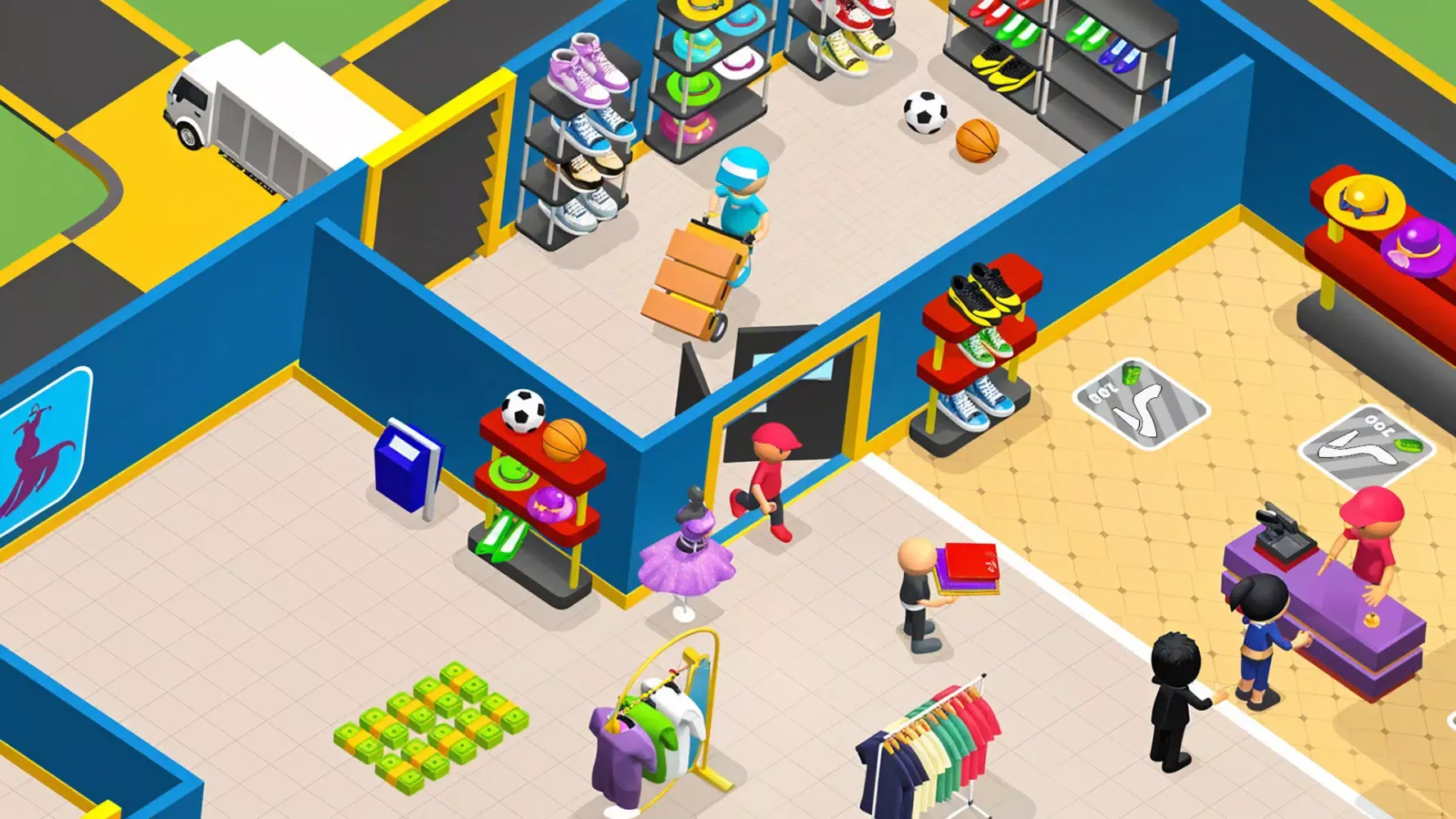 ภาพหน้าจอของ My Outlets Simulator 3D
