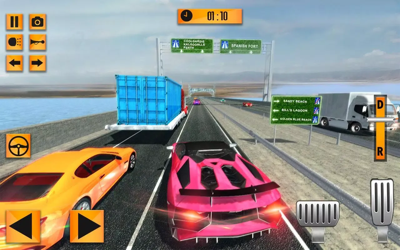 Highway City Traffic Drive-Ultimate Car Racer Sim Screenshots