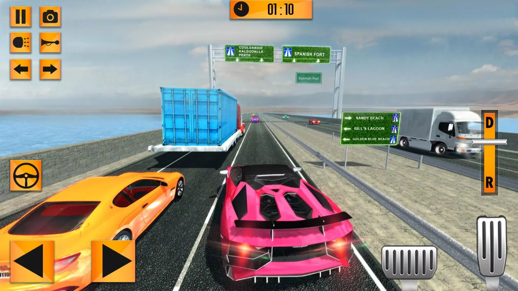 Highway City Traffic Drive-Ultimate Car Racer Sim Screenshots