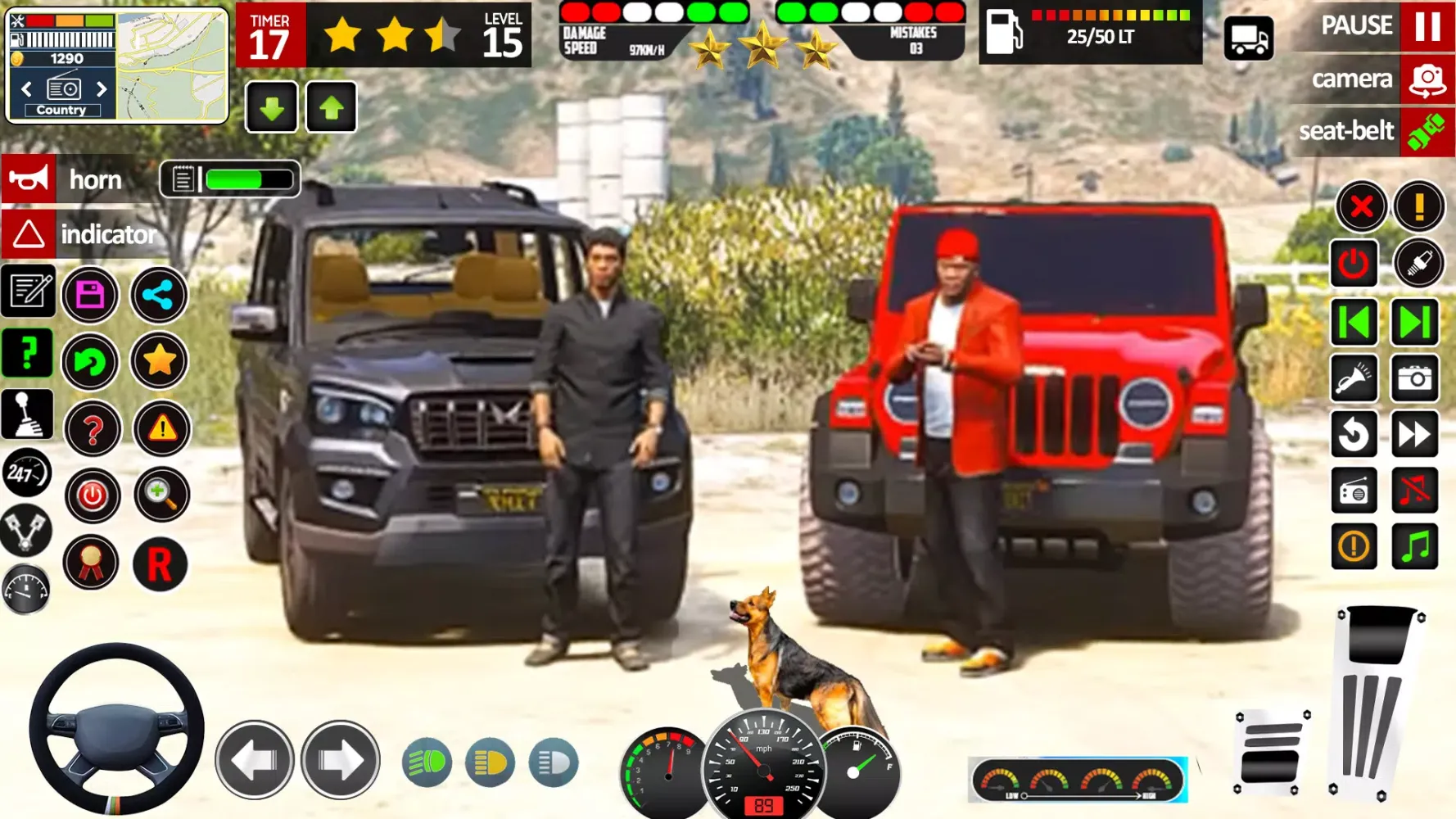 4x4 Jeep Simulator Game 스크린샷