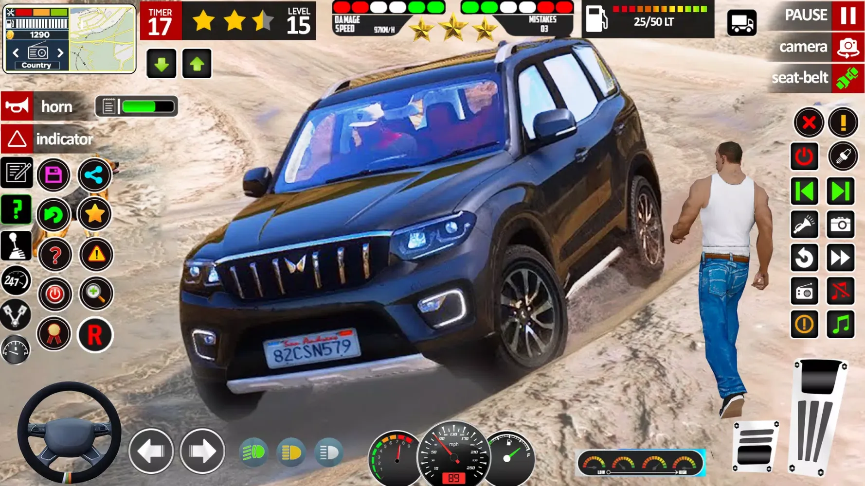 4x4 Jeep Simulator Game 스크린샷