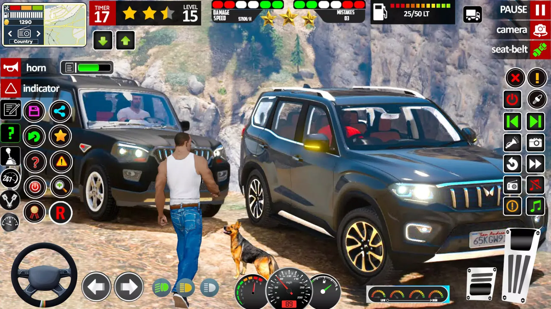 4x4 Jeep Simulator Game 스크린샷
