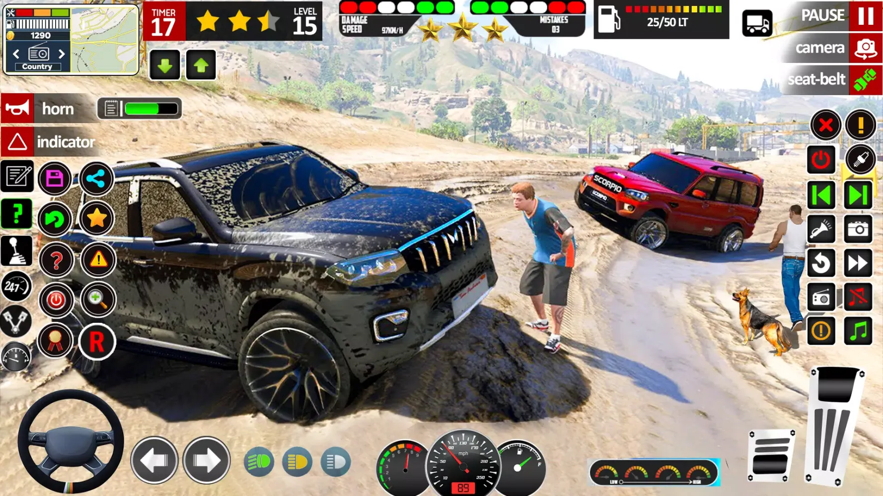 4x4 Jeep Simulator Game 스크린샷