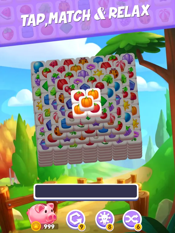 Ảnh chụp màn hình của Zen Blossom: Triple Tile Match iPad 