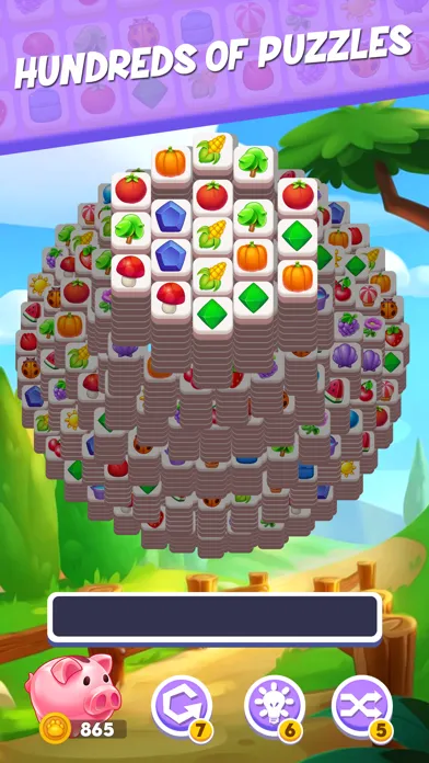 Ảnh chụp màn hình của Zen Blossom: Triple Tile Match