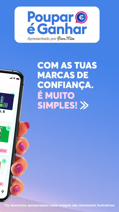 Capturas de tela do Poupar é Ganhar