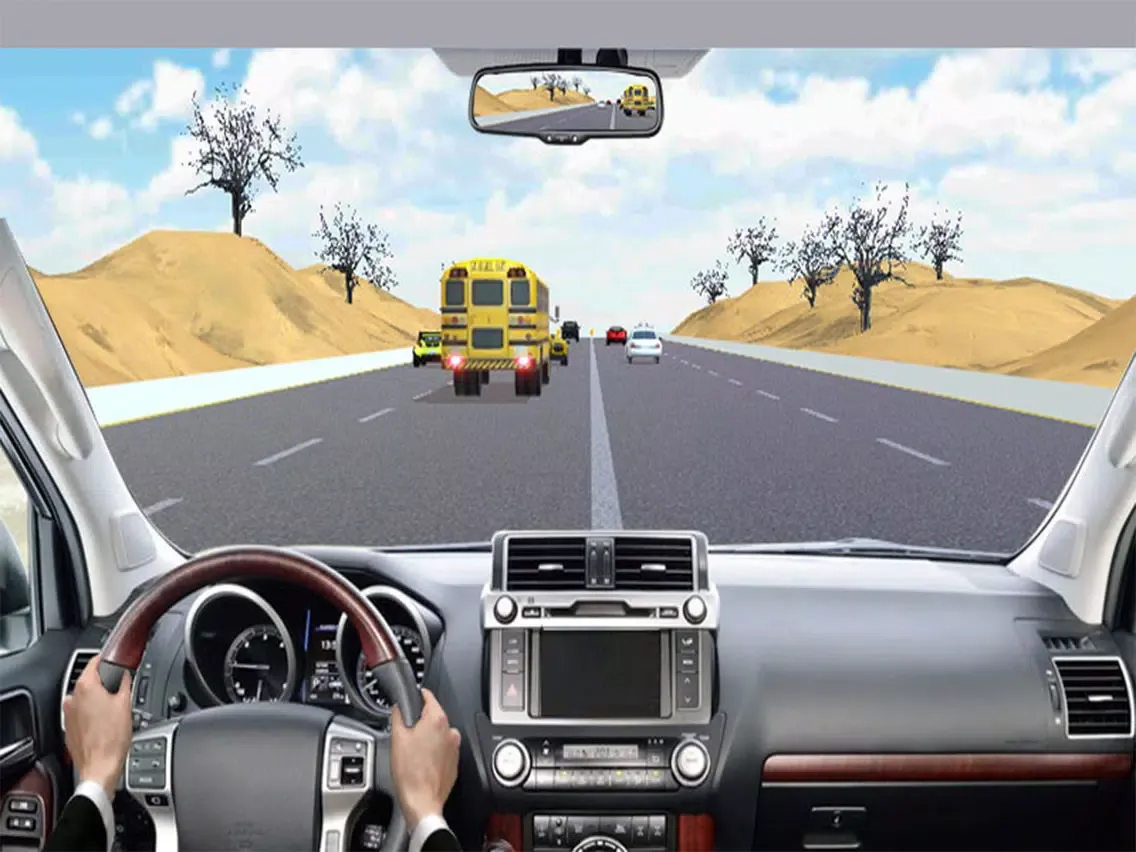 Highway Prado Racing Game! iPad  سکرین شاٹس