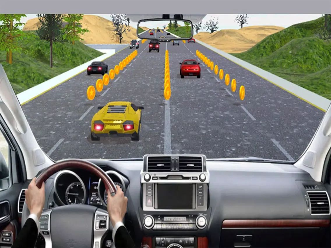 Highway Prado Racing Game! iPad  سکرین شاٹس