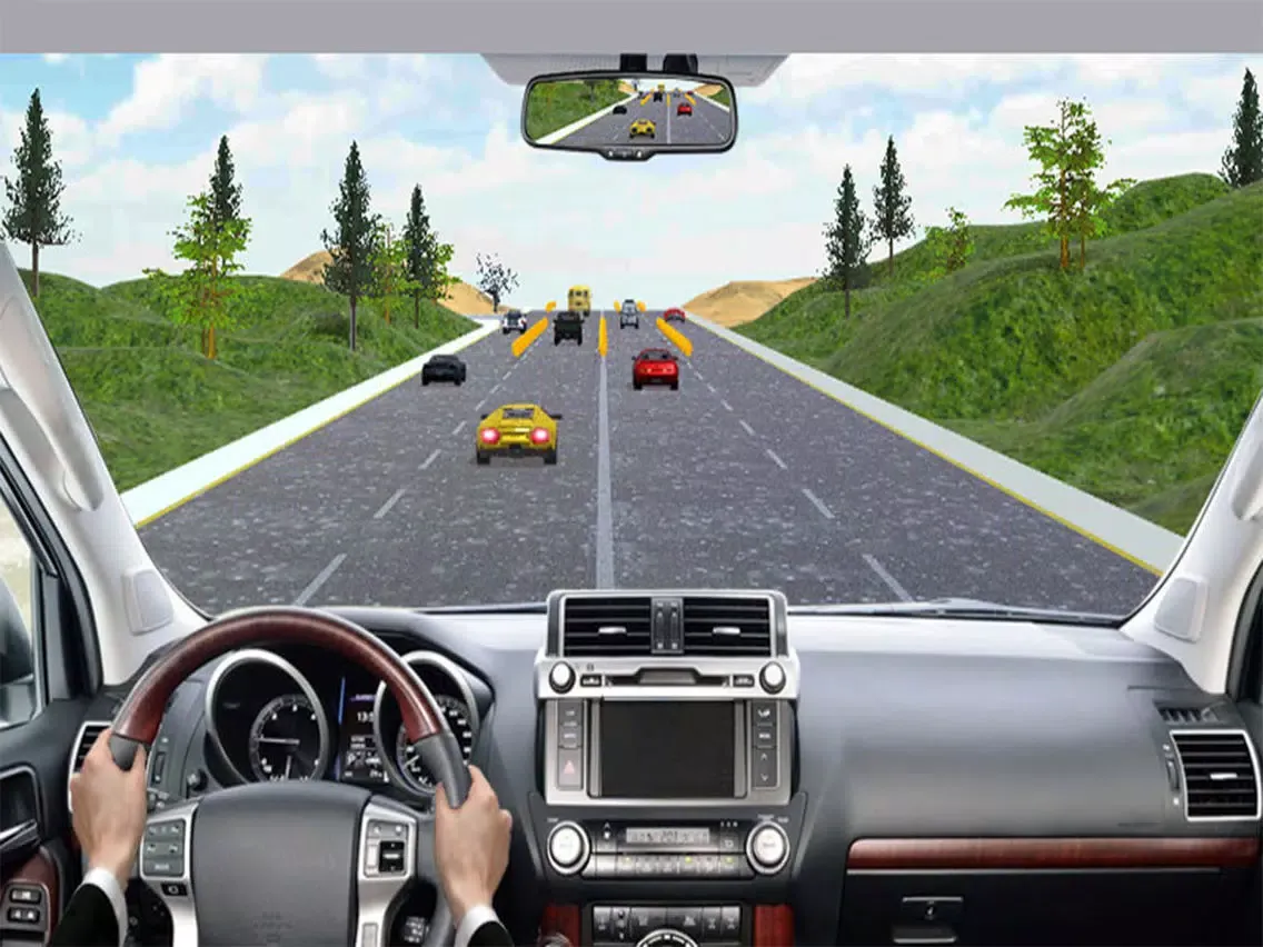 Highway Prado Racing Game! iPad  سکرین شاٹس