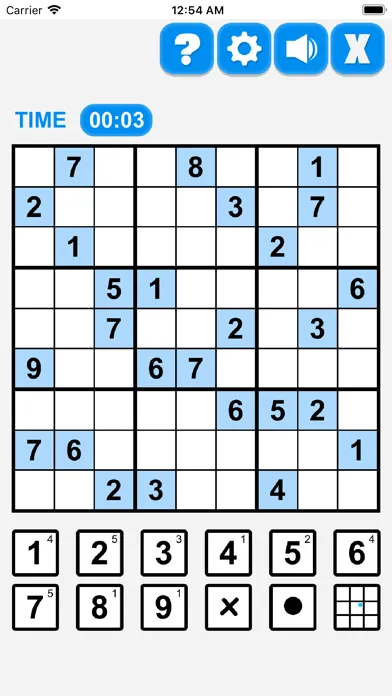 Sudoku  -  Puzzle Number Game Screenshots