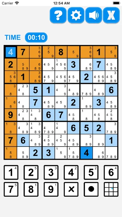Sudoku  -  Puzzle Number Game Screenshots
