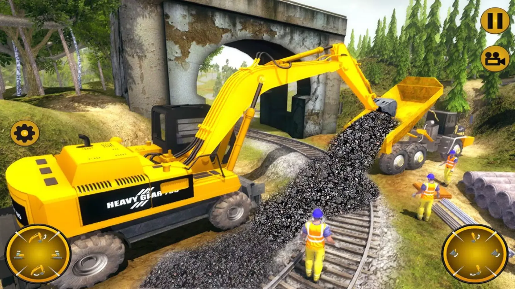 Capturas de pantalla de Train Track Construction Games