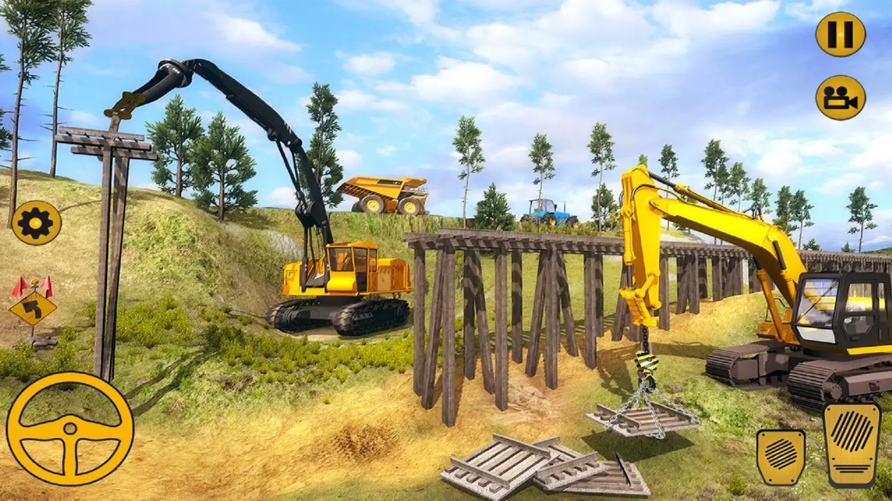 Capturas de pantalla de Train Track Construction Games