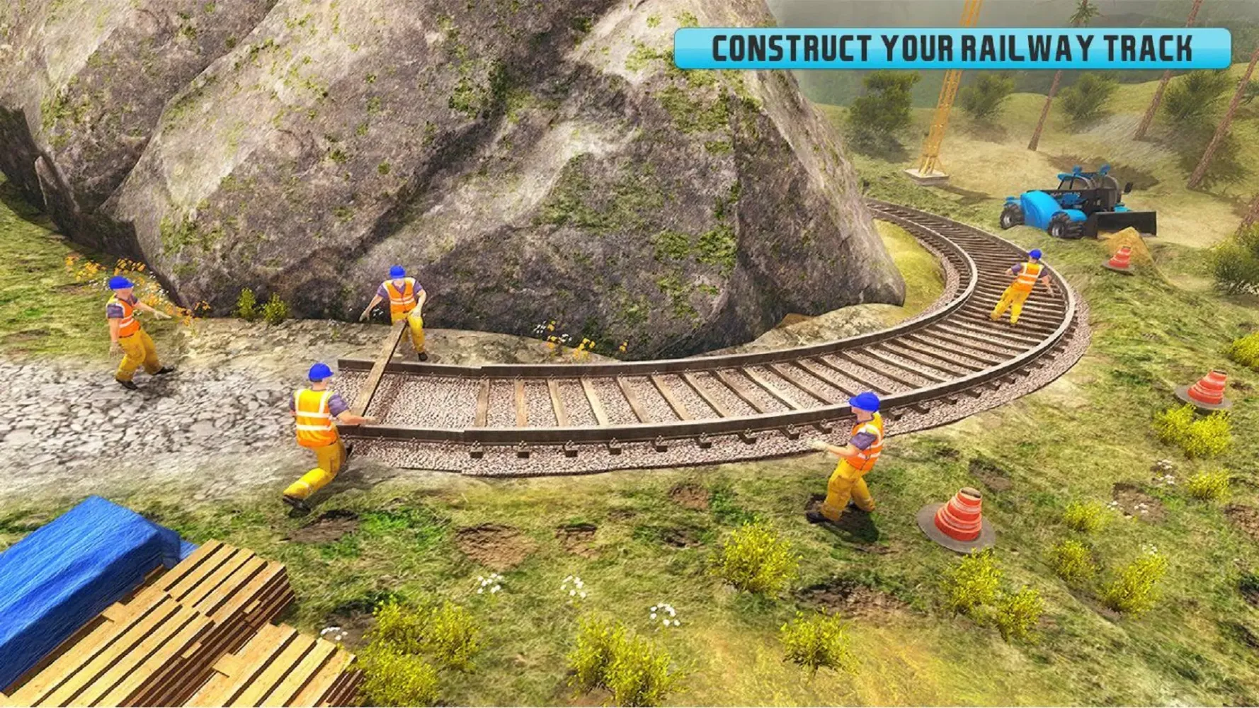 Capturas de pantalla de Train Track Construction Games