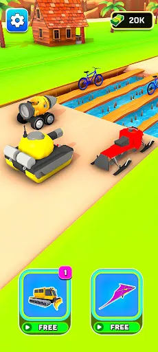 Shape Car Shifting Transform Screenshots