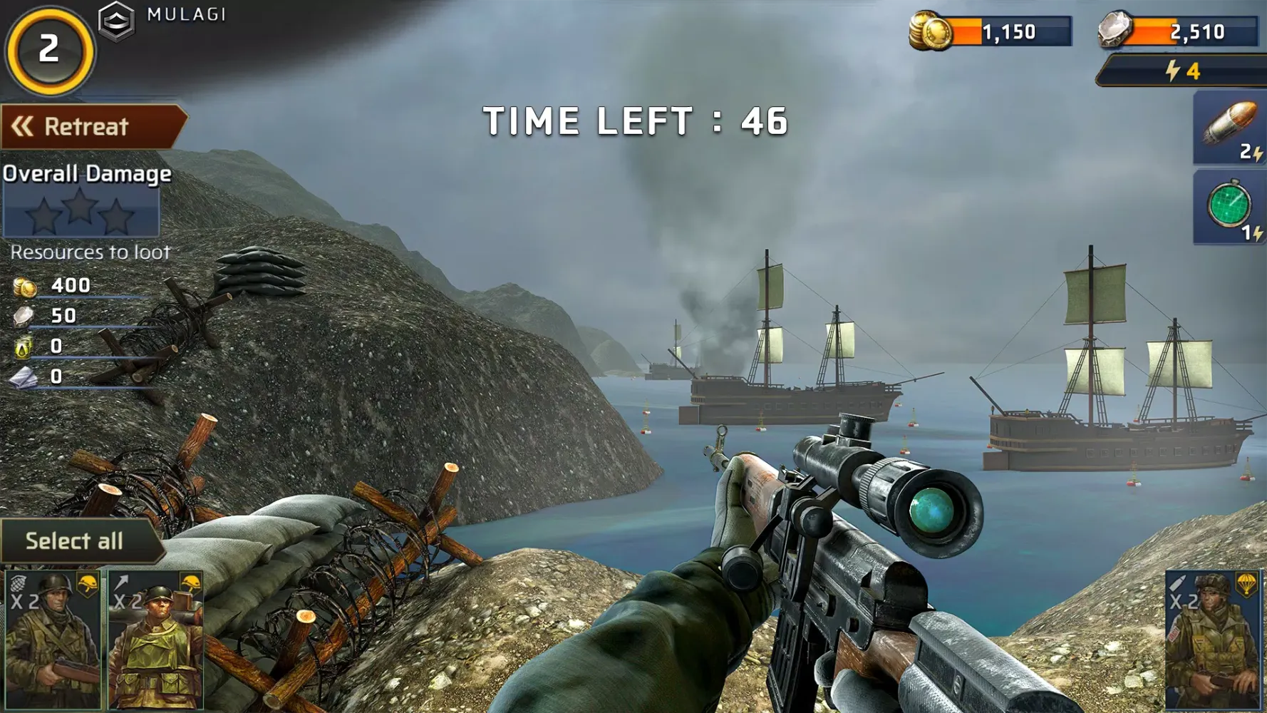 Capturas de pantalla de World war 2 1945: ww2 games