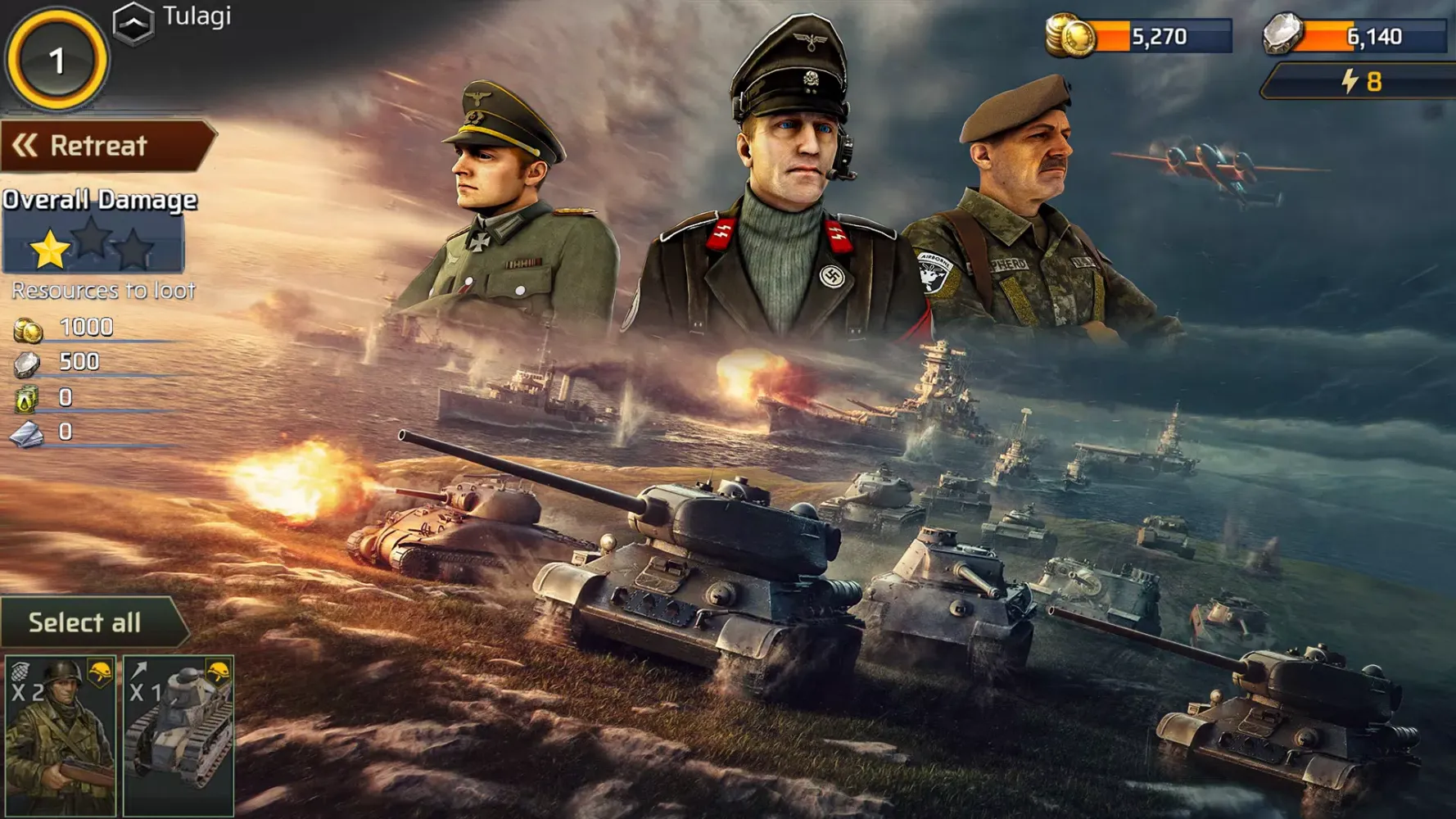 Capturas de pantalla de World war 2 1945: ww2 games
