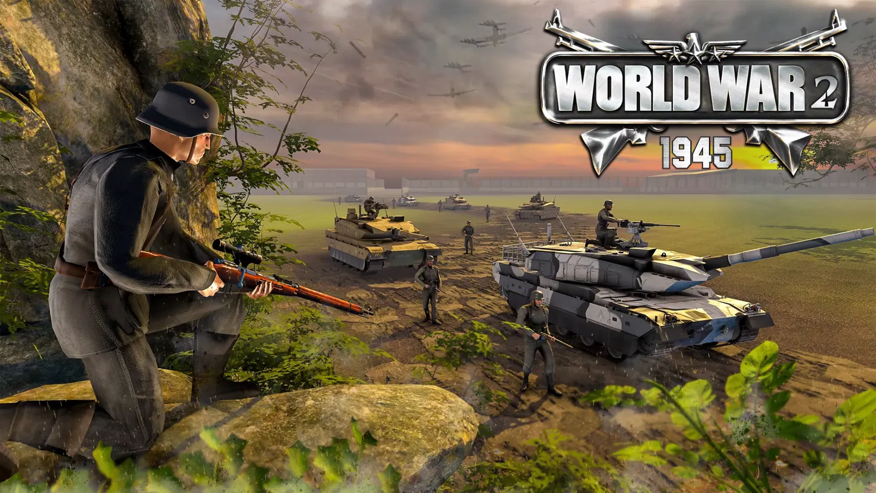 Capturas de pantalla de World war 2 1945: ww2 games