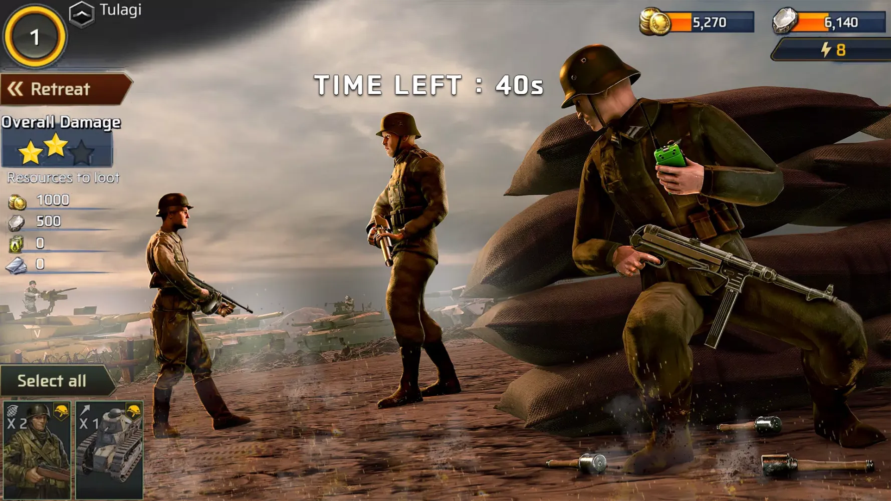 Capturas de pantalla de World war 2 1945: ww2 games