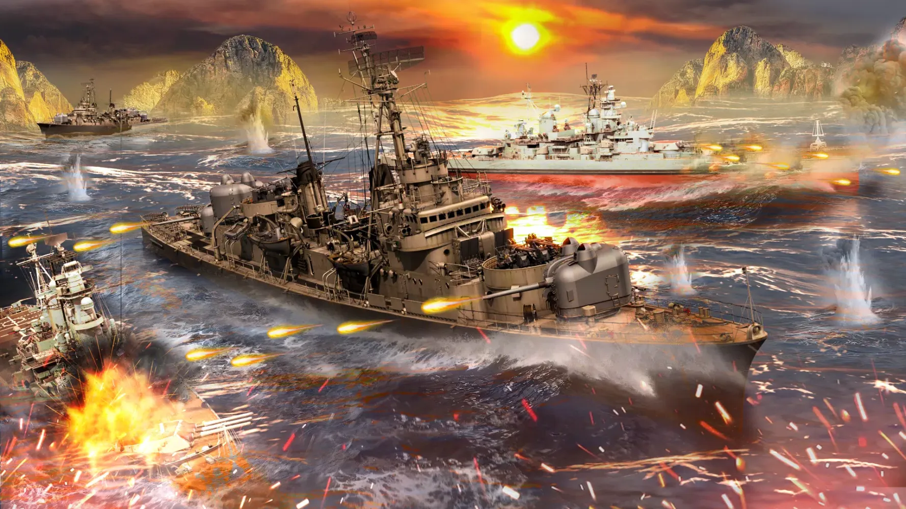 Capturas de pantalla de World war 2 1945: ww2 games