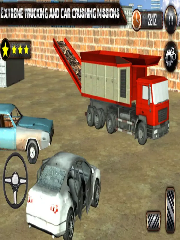 ภาพหน้าจอของ Usa Truck Crusher Simulator iPad 