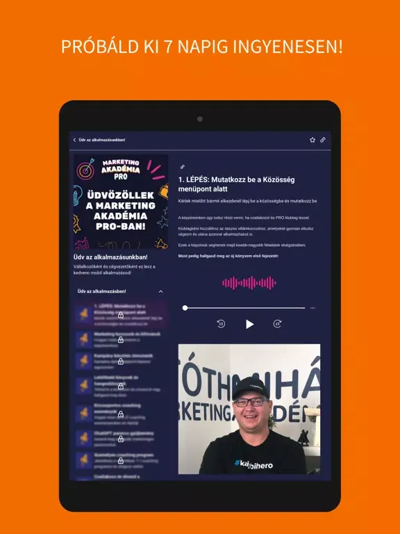 Marketing Akadémia PRO iPad  Screenshots