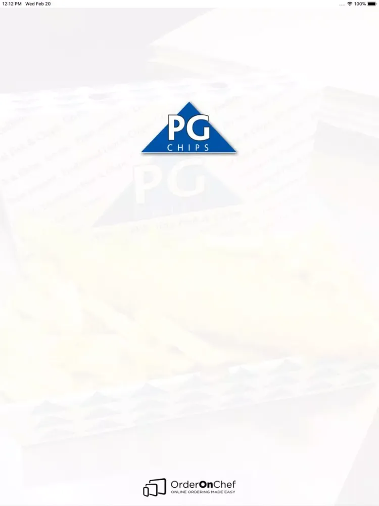 Ảnh chụp màn hình của PG Chips iPad 
