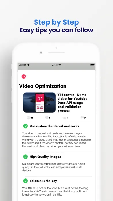 تصاویر Booster for YouTube