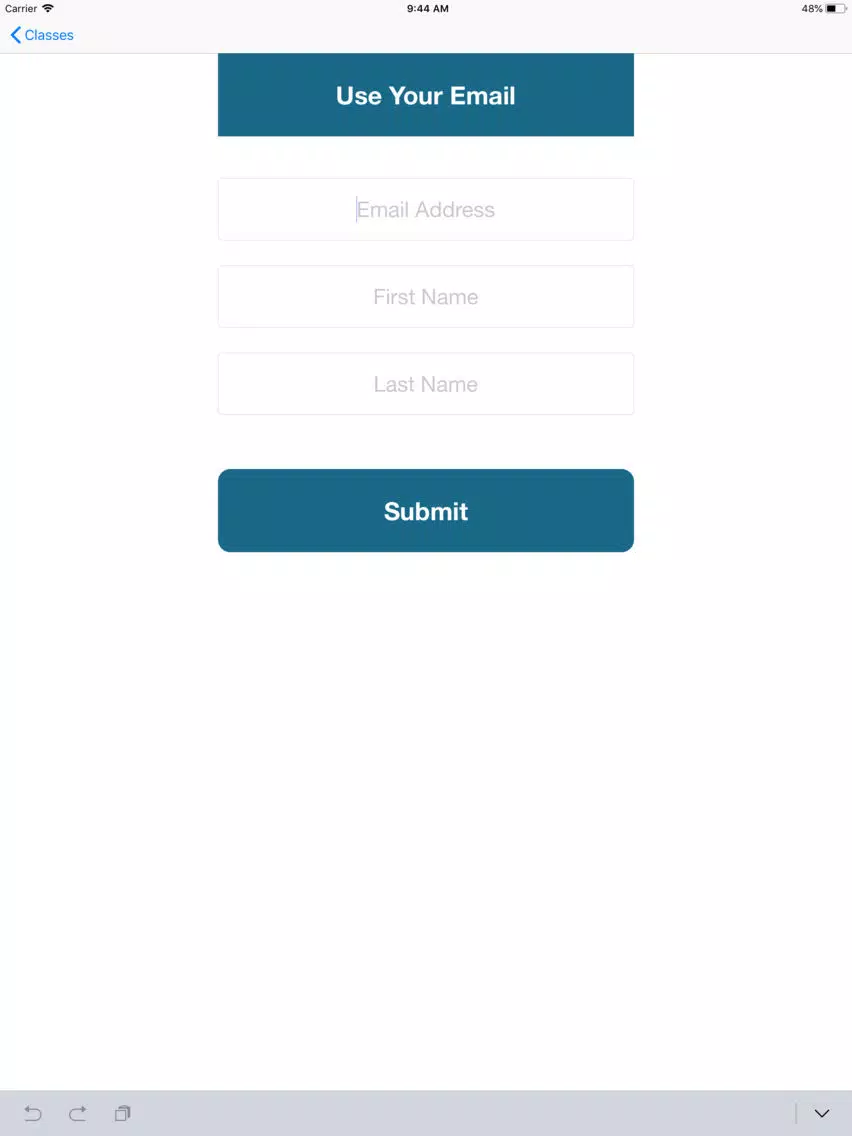 Capturas de tela do Sim Lab Badge Reader iPad 