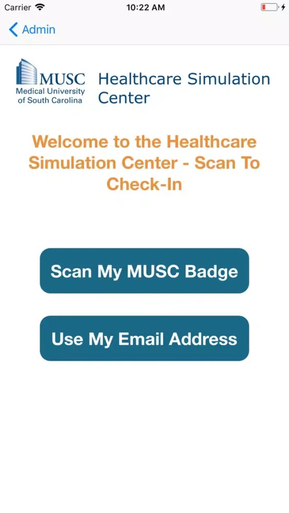 Tangkapan skrin Sim Lab Badge Reader