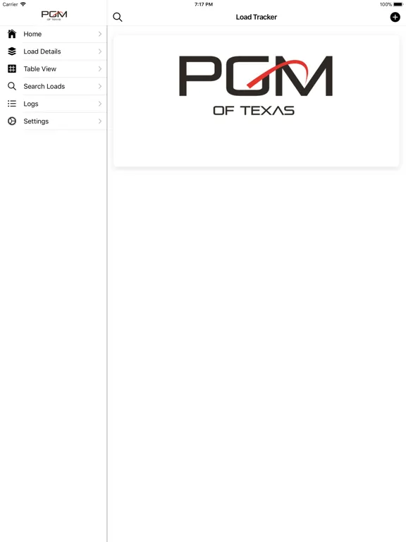 PGM of Texas Load Tracker iPad 应用截图