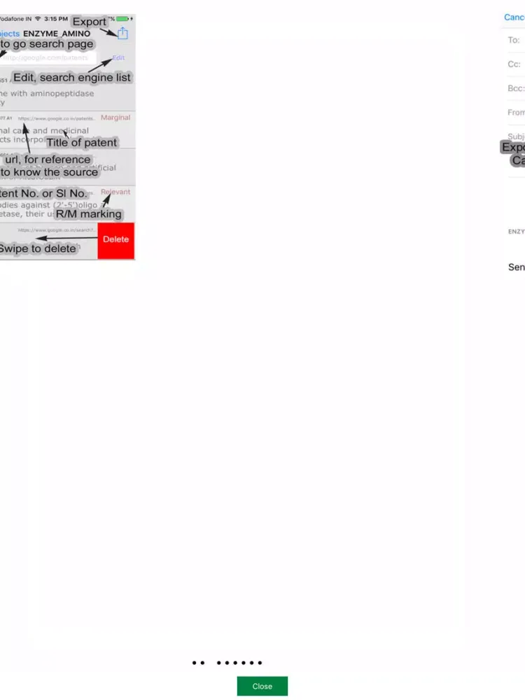 iPatent Search iPad 應用截圖