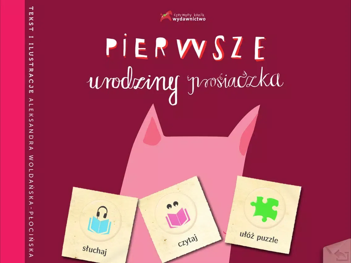 Capturas de tela do Pierwsze urodziny Prosiaczka (Aleksandra Woldańska-Płocińska) iPad 