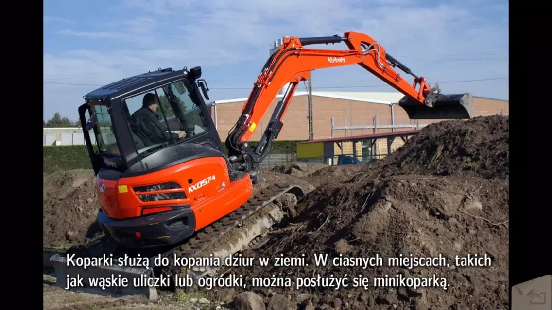 Capturas de pantalla de Koparki i inne maszyny budowlane