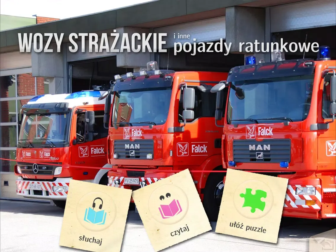 Wozy strażackie i inne pojazdy ratunkowe iPad  स्क्रीनशॉट