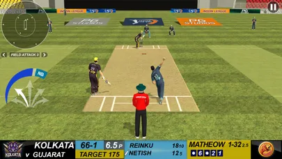Ảnh chụp màn hình của Indian T20 Cup : Cricket Game