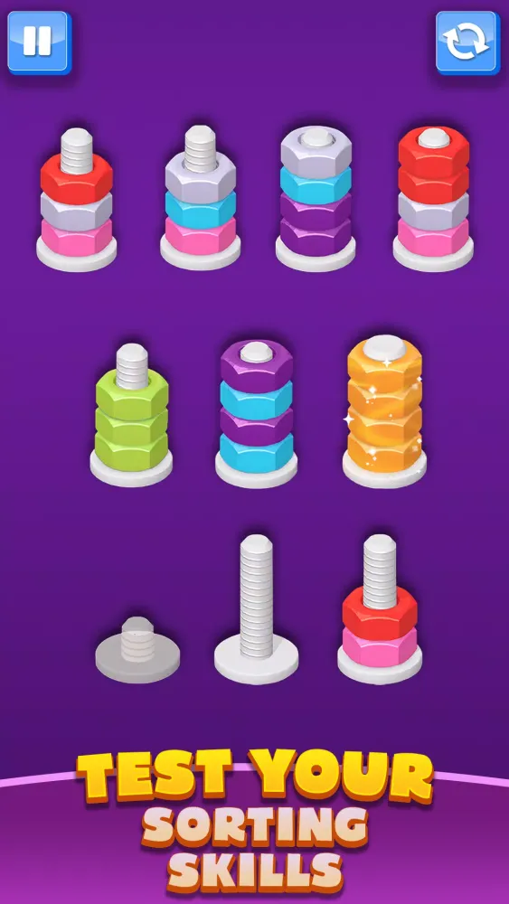 Nuts Twist : Screw Sort Master應用截圖