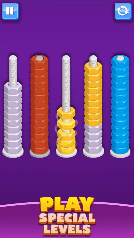 Nuts Twist : Screw Sort Master應用截圖