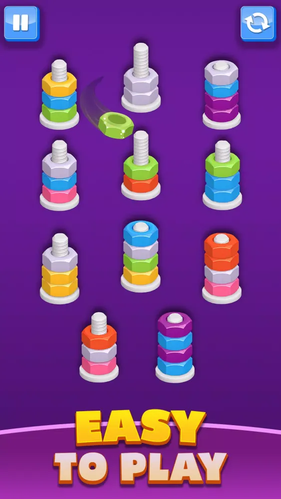 Nuts Twist : Screw Sort Master應用截圖