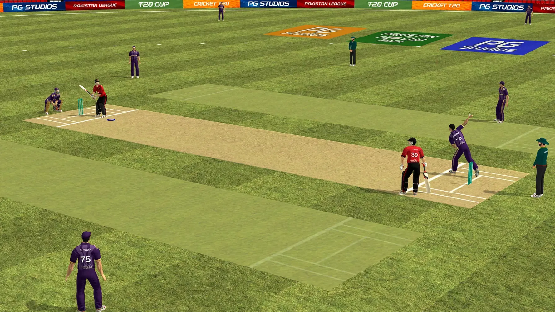 Cricket Game: Pakistan T20 Cup Screenshots
