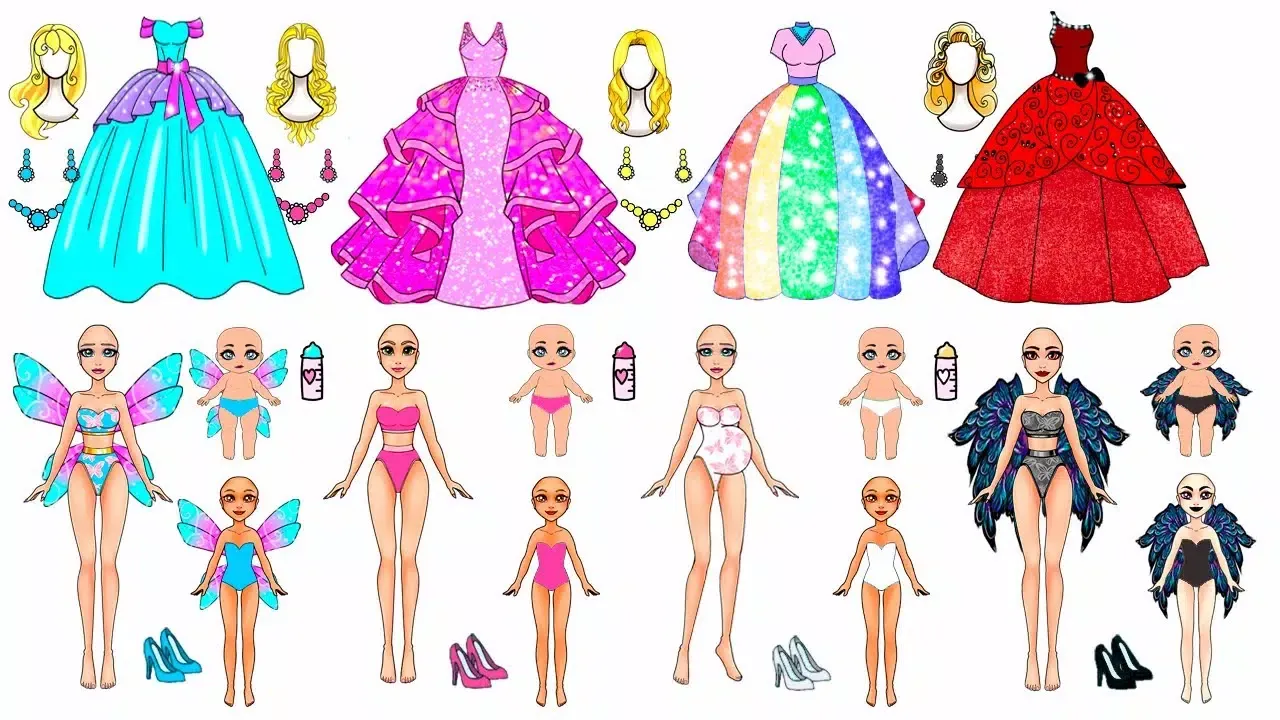 Chibi Doll Dress Up DIY Games Screenshots