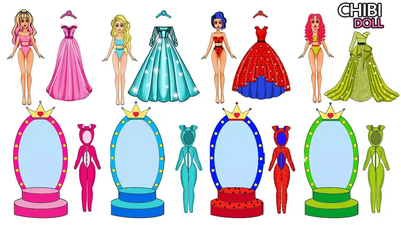 Chibi Doll Dress Up DIY Games Screenshots